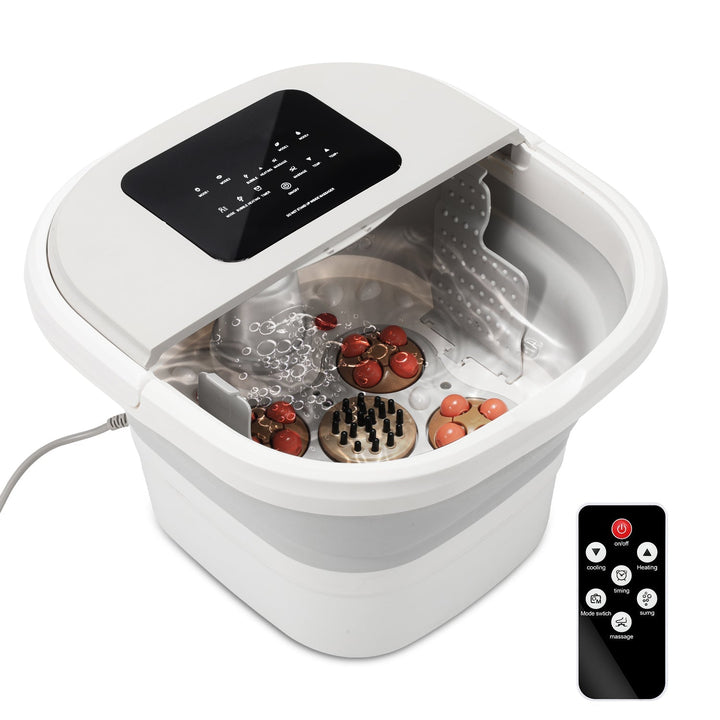 Electric foot massage device heating foldable | Stornfield