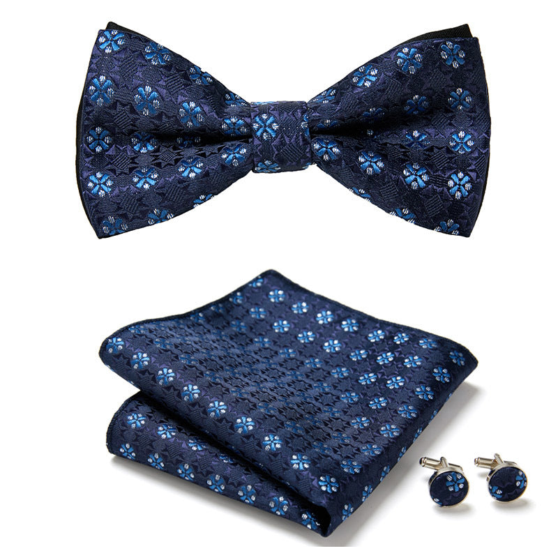Three-piece set with stylish bow ties Stornfield