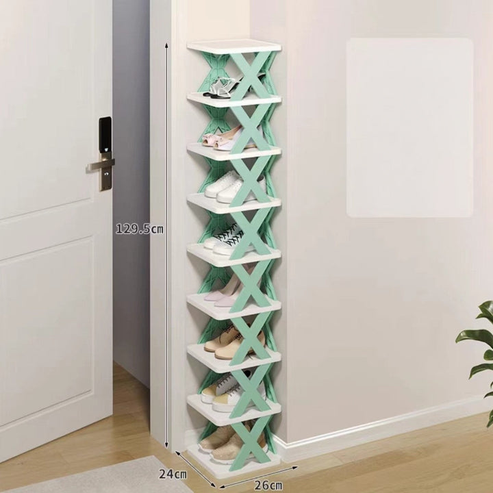 Narrow Shoe Rack Tower | Stornfield