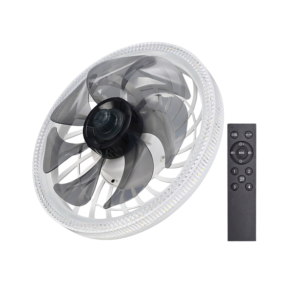 Aesthetic Ceiling Fan With Light And Remote | Stornfield