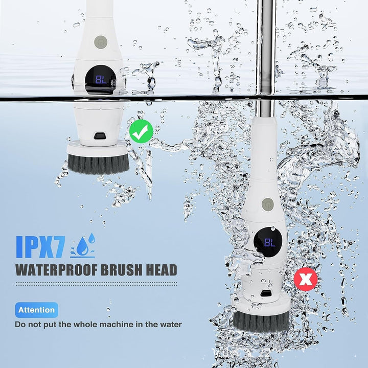 8-in-1 electric cleaning brush | Stornfield