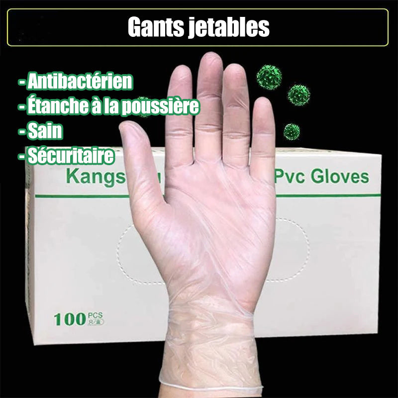Disposable Anti-static PVC Gloves (50 pairs) | Stornfield