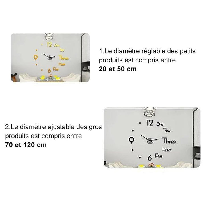 DIY Digital Wall Clock | Stornfield
