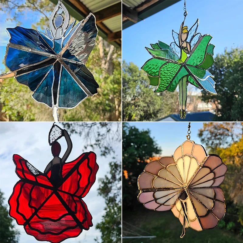 GraceSpin - Elegant Stained Glass Spinner Stornfield