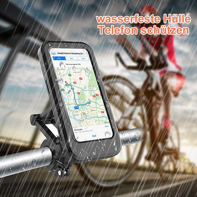 RideCharge Pro – Waterproof Phone Holder with USB and 15W Wireless Charging for Bicycle and E-Bike | Stornfield