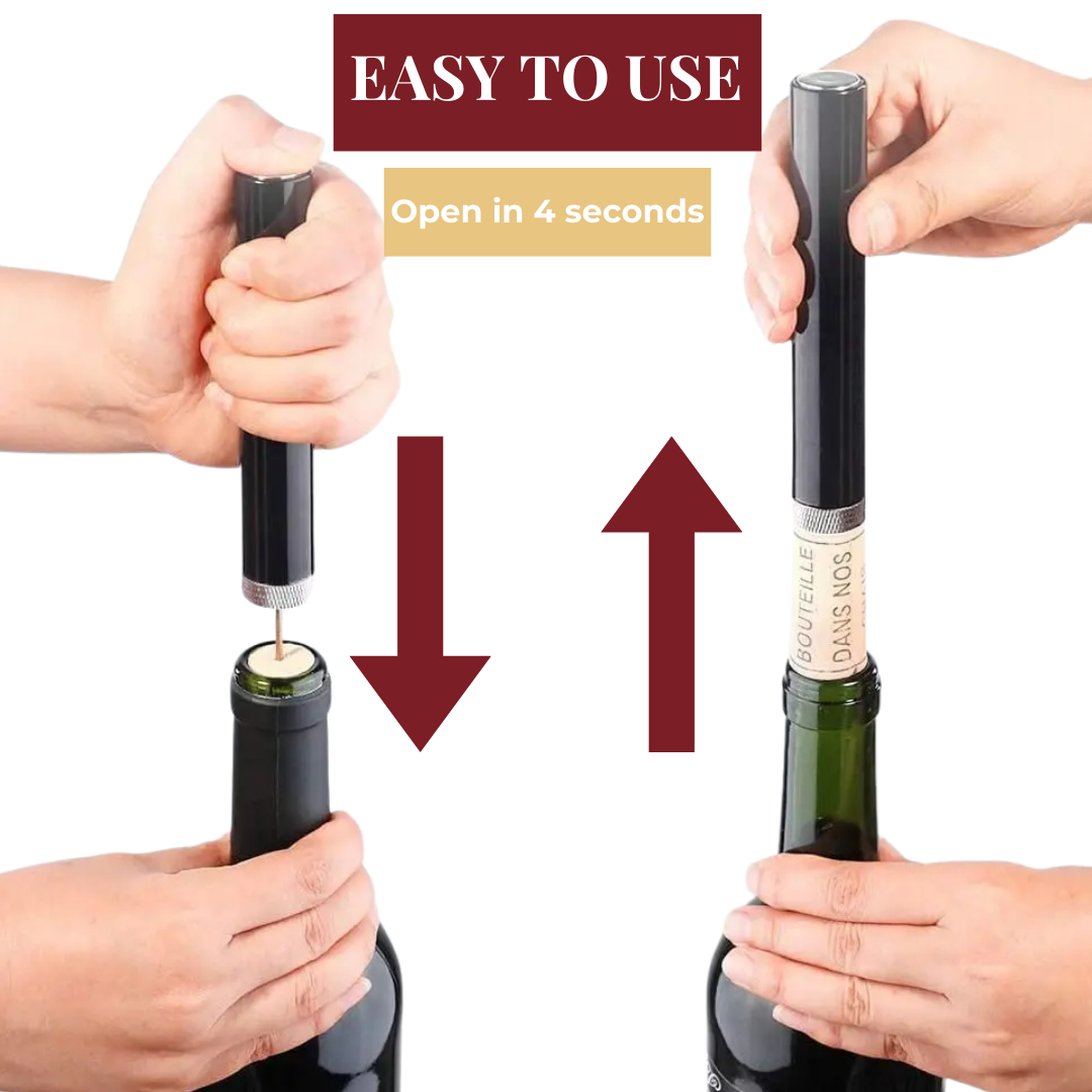 Stornfield | Air Pressure Wine Opener - CorkEase