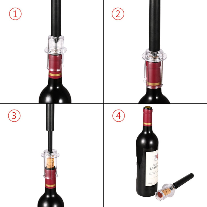 Air Pump Bottle Opener Air Pressure Vacuum Stopper Beer Lid Opener | Stornfield
