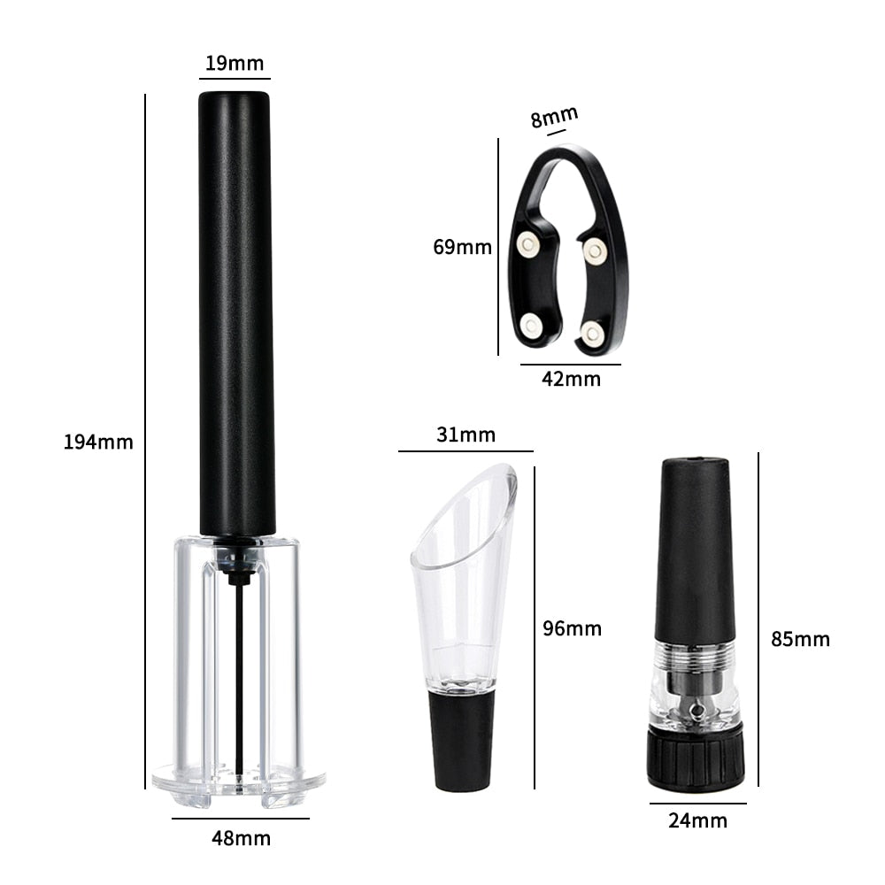 Air Pump Bottle Opener Air Pressure Vacuum Stopper Beer Lid Opener | Stornfield