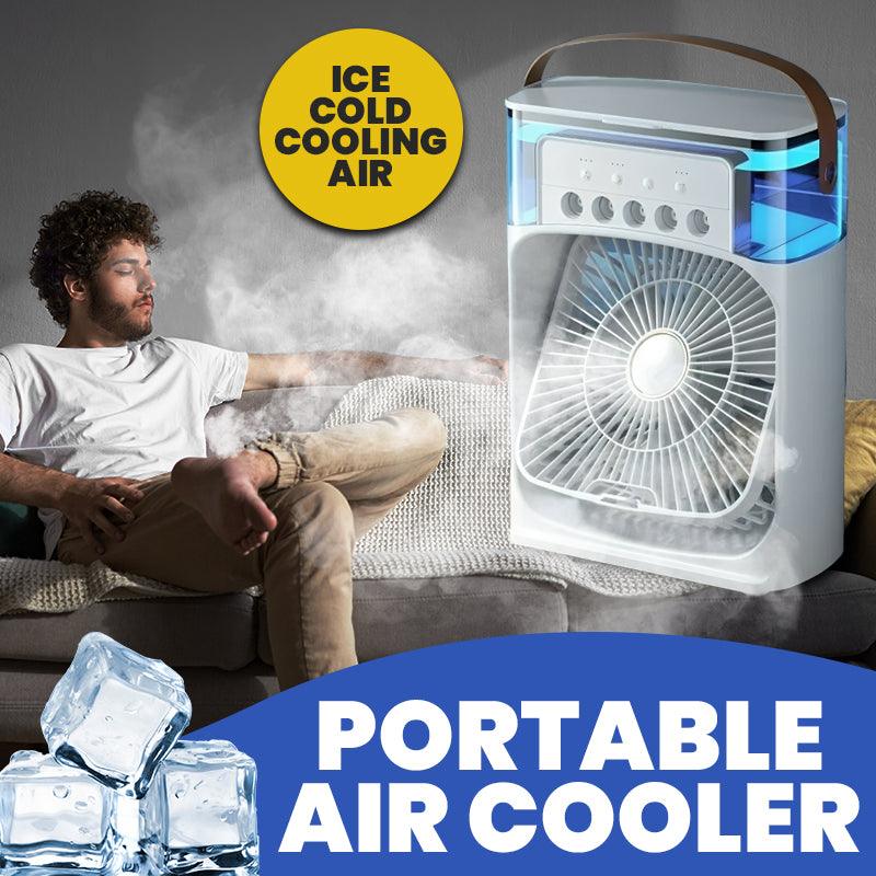 Water Air Cooler Fan - 3 in 1 Ice Cold Cooling Air Conditioner Humidifier Portable Mini Air Cooler Fan | Stornfield