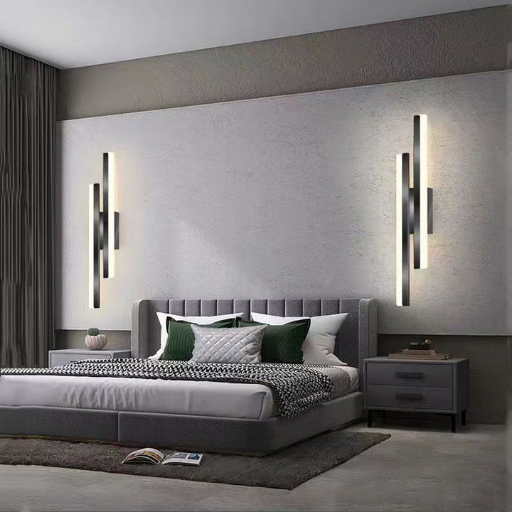 Stornfield | Alana Applique Murale en Noir et Or Élégante et durable