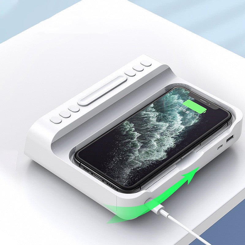 ChargeTime Pro – Digital Alarm Clock with Wireless Charging and Large Display Stornfield