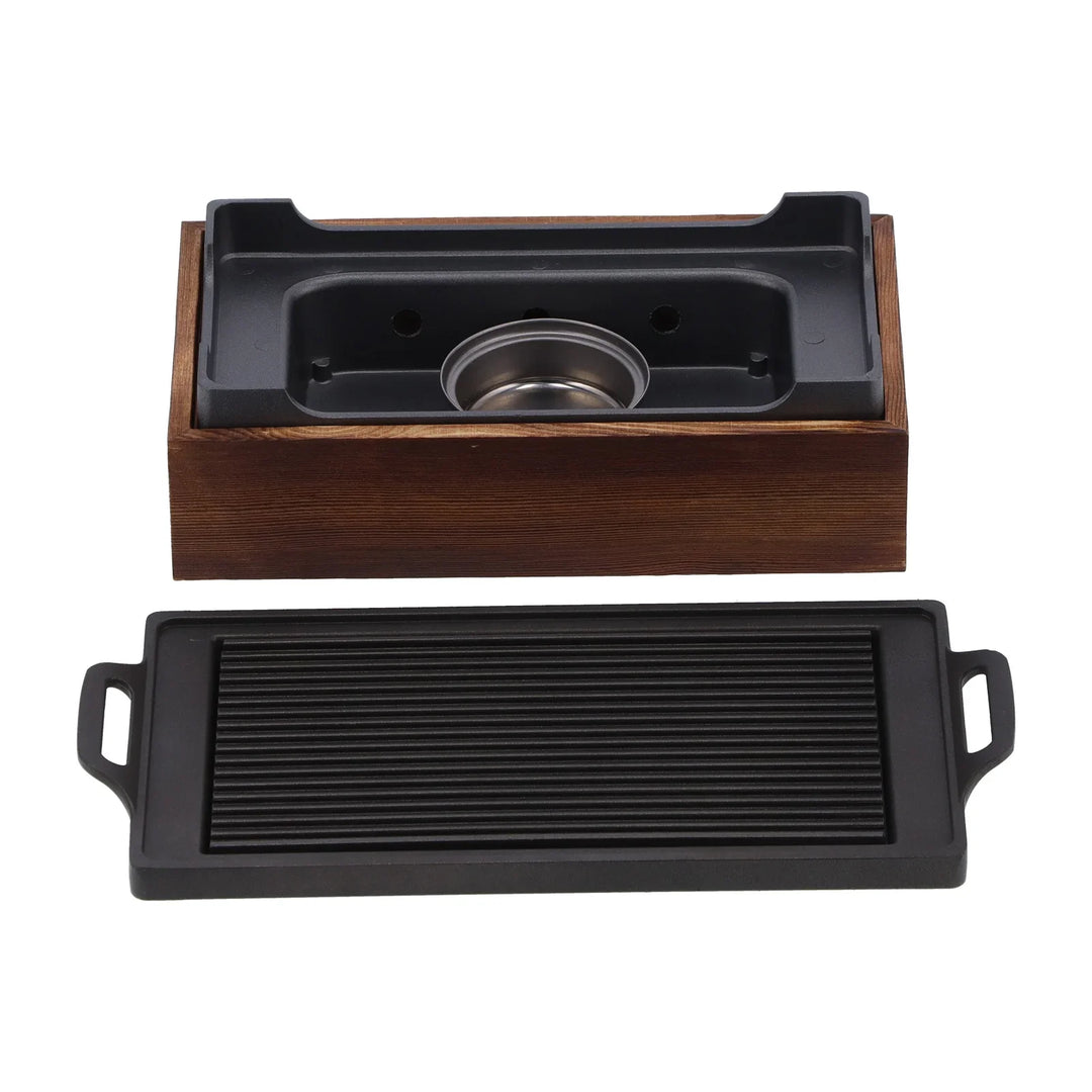 Aluminum Multifunctional Smokeless Tray Non Stick BBQ Plate Grill Pan | Stornfield