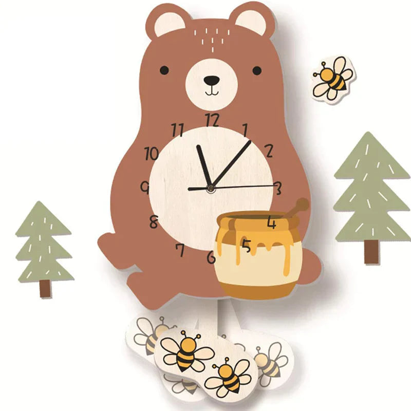 WildTime - Stornfield Artistic Animal Wall Clock