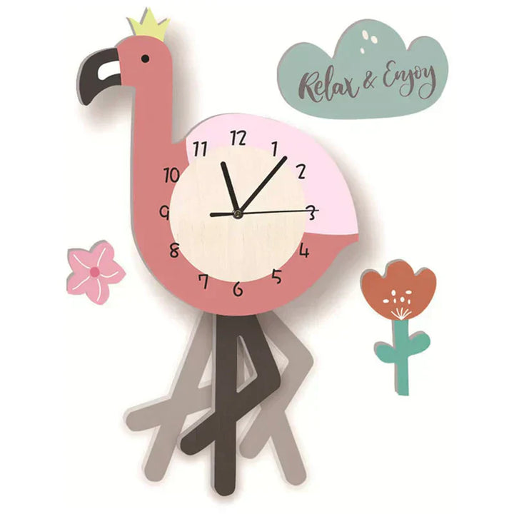 Stornfield | Frendorf – Children's Pendulum Clock with Animal Motifs