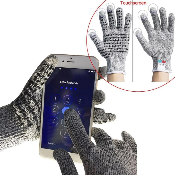 Stornfield | Gants anti-coupure 5 degrés Résistance aux coupures Résistance aux perforations Acier inoxydable