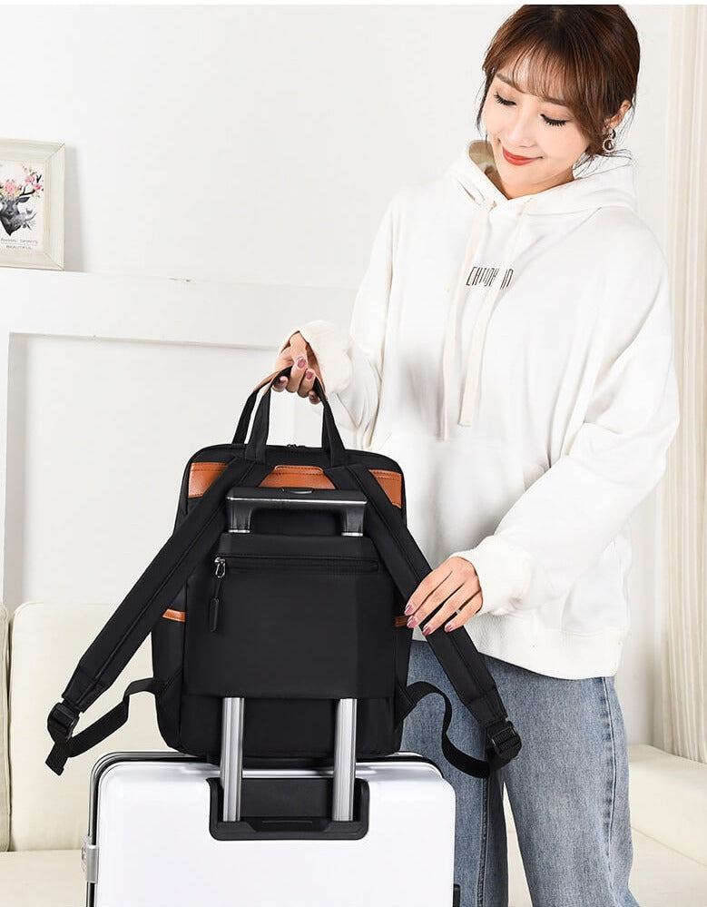 Water-Resistant Anti-Theft Travel Backpack – Lightweight Oxford Design | Stornfield