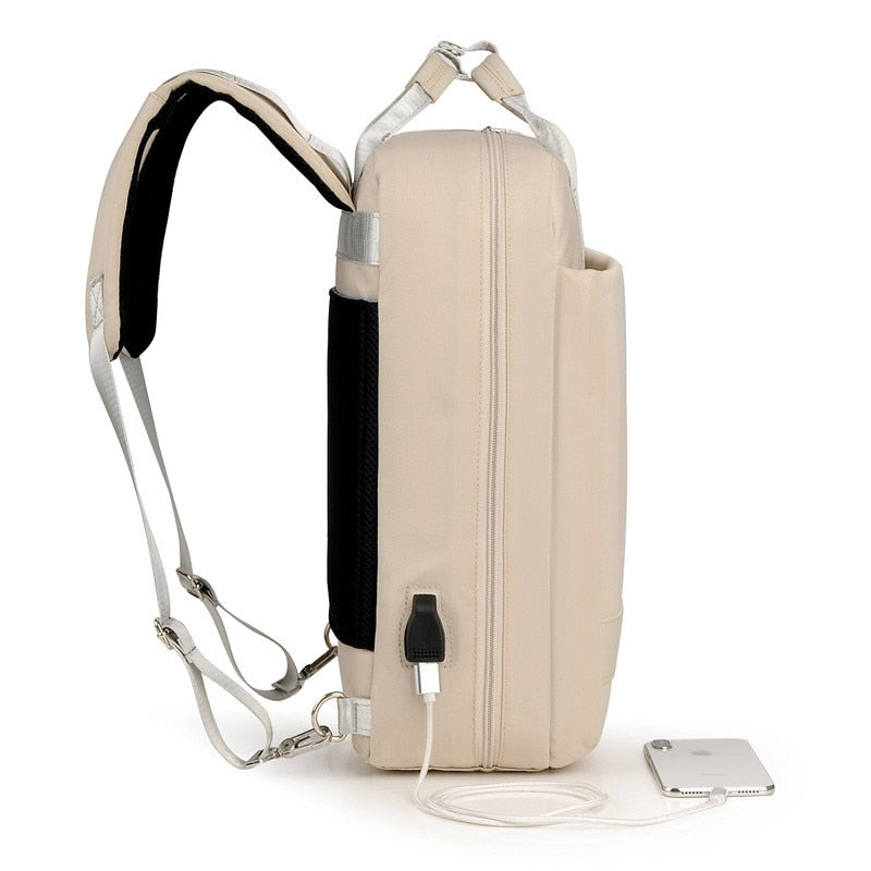 Secure Anti-Theft Backpack with Hidden Zippers and USB Charging | Stornfield