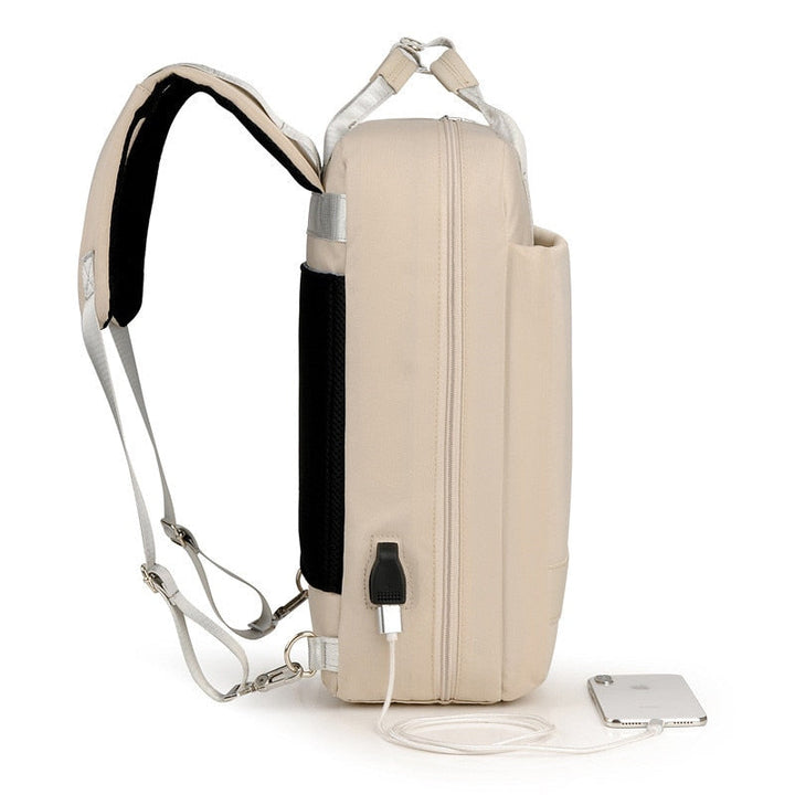 Secure Anti-Theft Backpack with Hidden Zippers and USB Charging | Stornfield