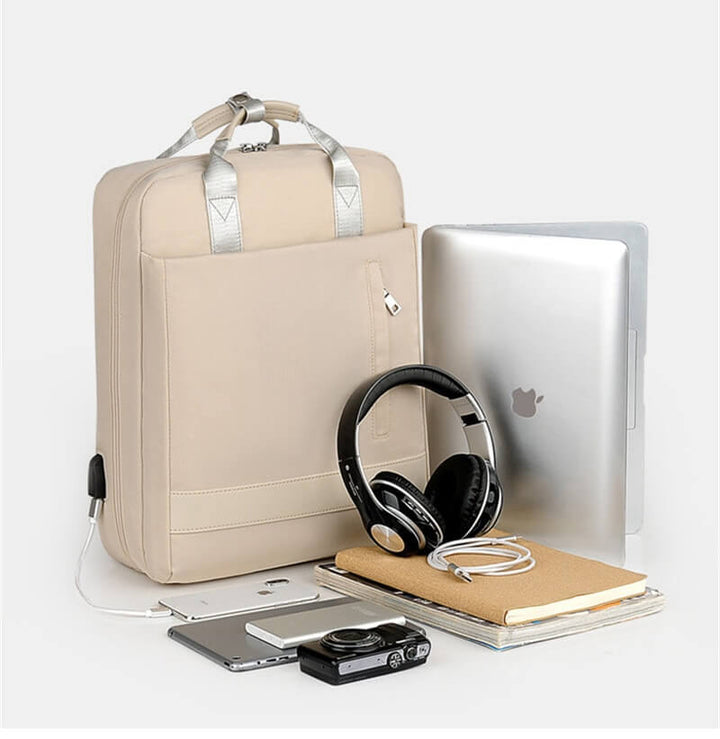 Secure Anti-Theft Backpack with Hidden Zippers and USB Charging | Stornfield