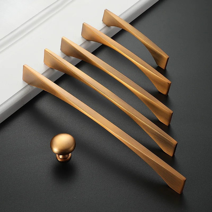 Antique Brass Cabinet Handles and Drawer Knobs Vintage Furniture Pulls | Stornfield