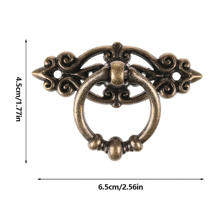 Stornfield Retro Brushed Metal Antique Cabinet Pulls Drawer and Door Handle | Stornfield