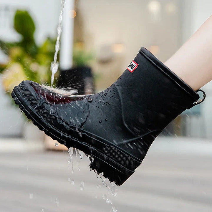 Stornfield | AquaStride 2.0 | Stylish Mid-Calf Waterproof Rain Boots for Women