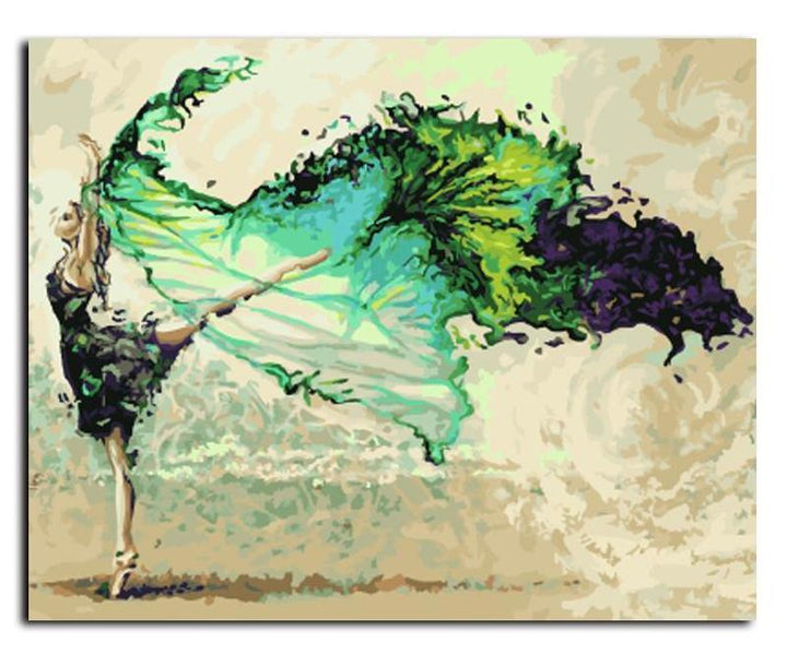 Arabesque Color Splash Raise - Van-Go Paint by Number Kit | Stornfield