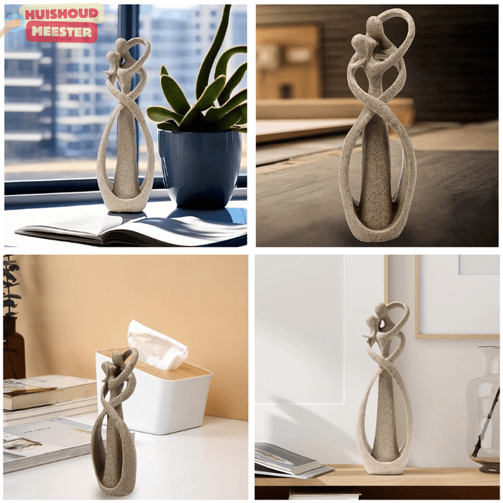 Stornfield | Armonia Embrace Sculpture – Artistic Symbol of Love, Connection, and Timeless Elegance