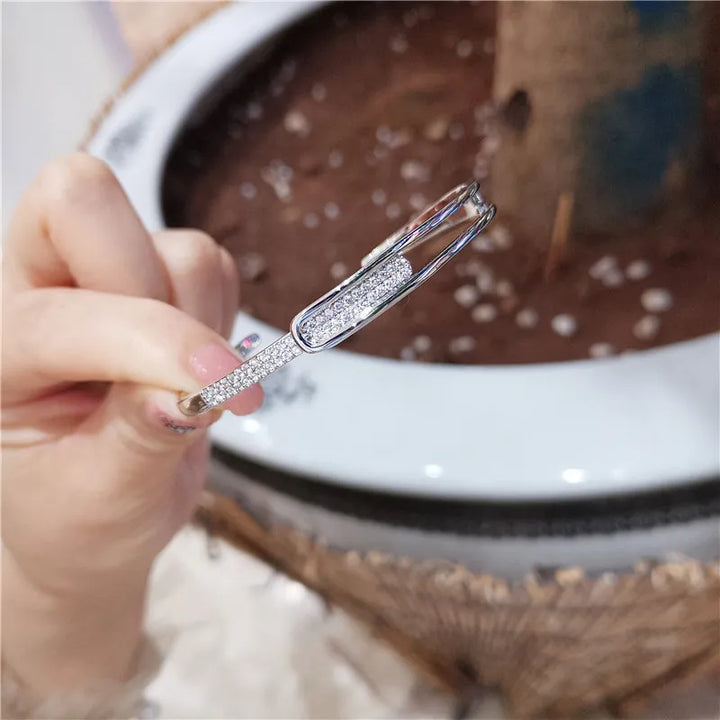 Stornfield | 925 Sterling Silver Open Zirconia Bracelet