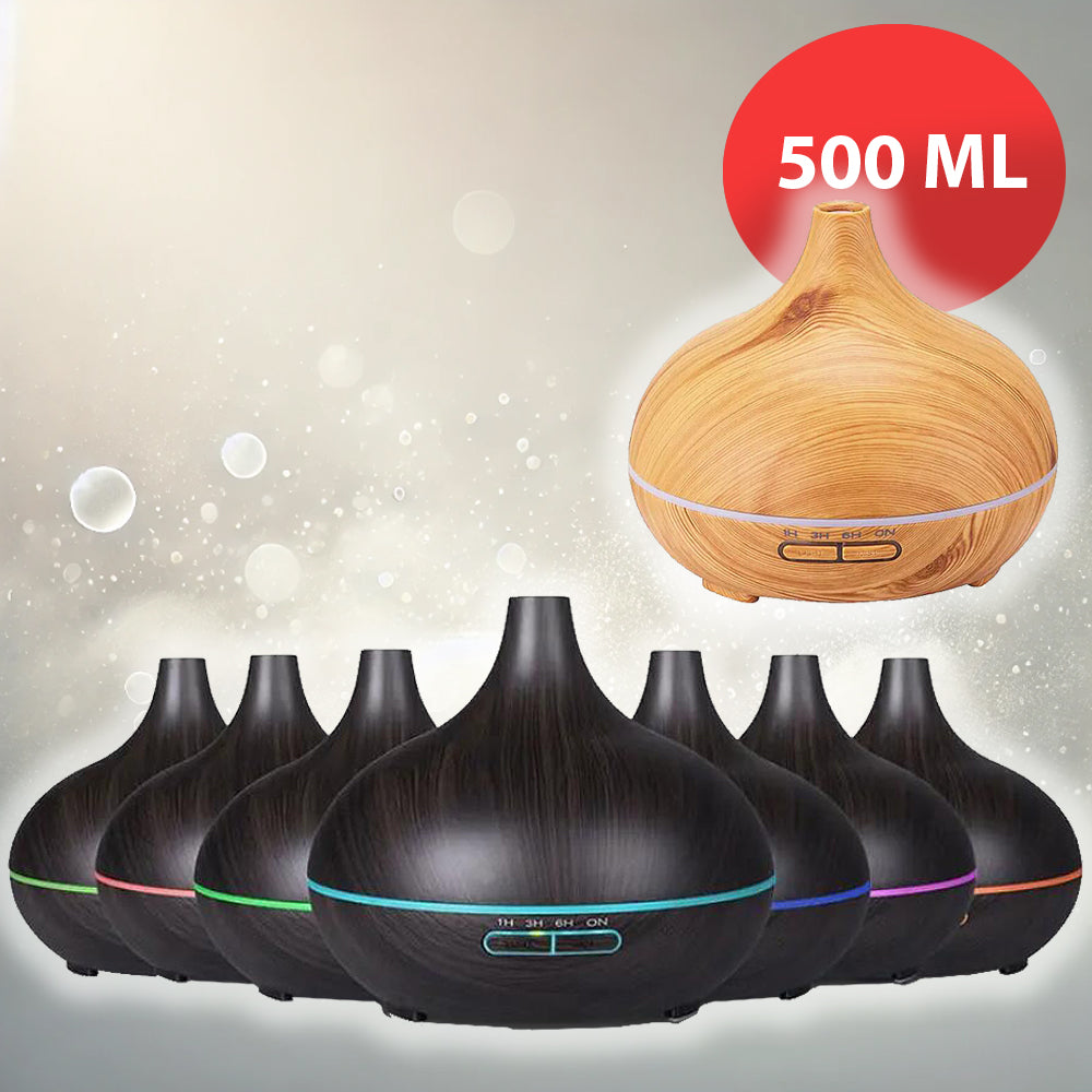 Aroma Diffuser – 500 ml with wood look | Stornfield