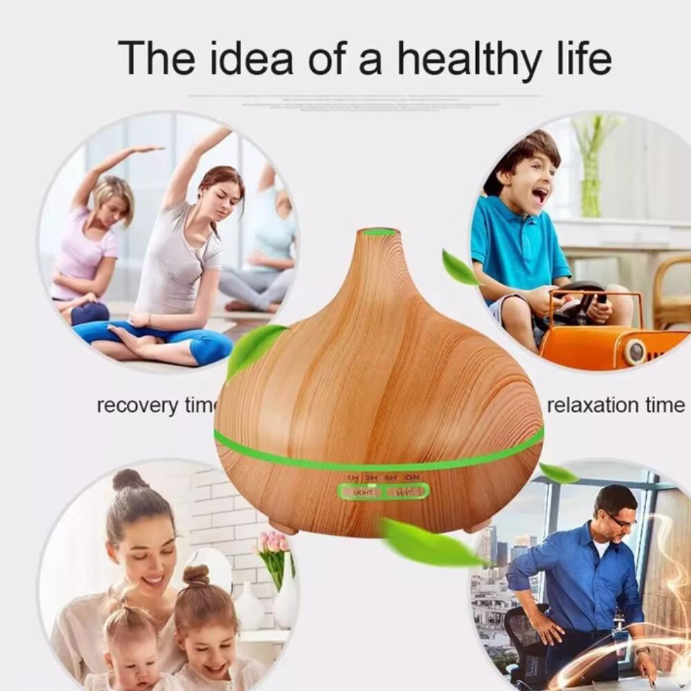 Aroma Diffuser – 500 ml with wood look | Stornfield