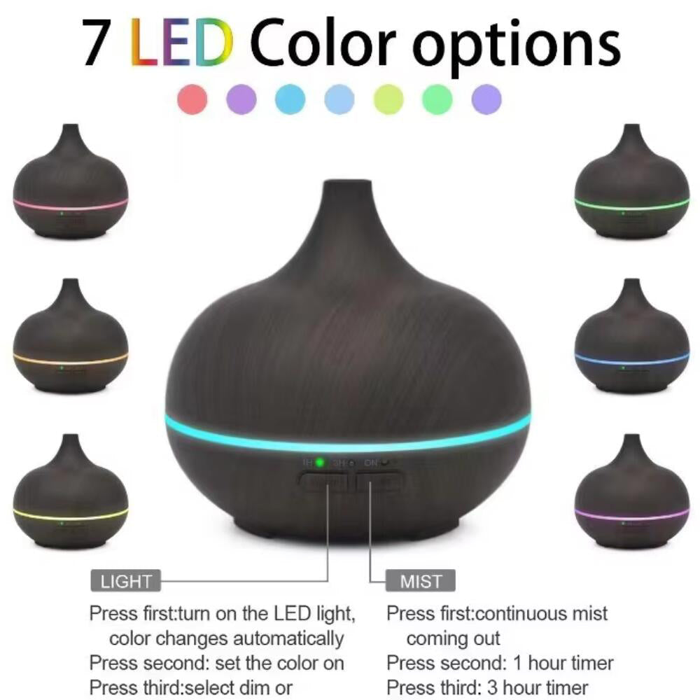 Aroma Diffuser – 500 ml with wood look | Stornfield