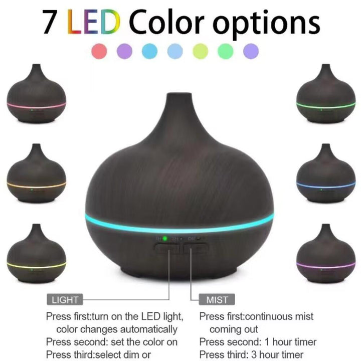 Aroma Diffuser – 500 ml with wood look | Stornfield