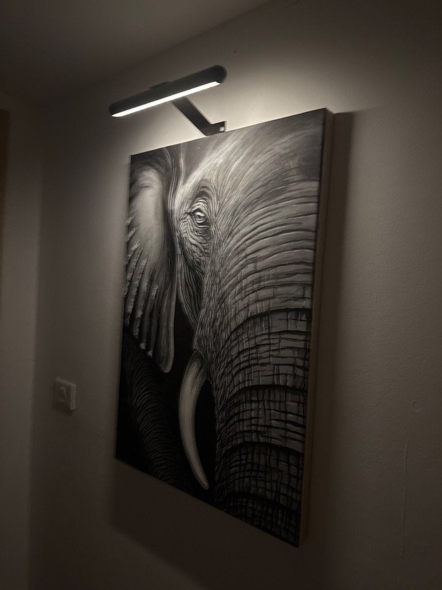 Stornfield | ArtGlow LED Wall Lamp – Wireless Lighting for Art and Decoration