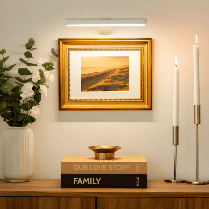 Stornfield | ArtGlow LED Wall Lamp – Wireless Lighting for Art and Decoration
