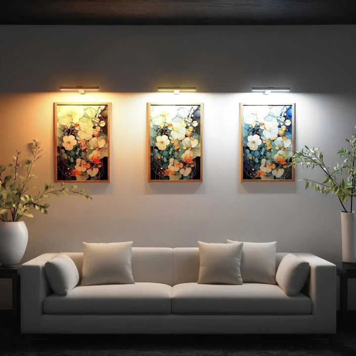 Stornfield | ArtGlow LED Wall Lamp – Wireless Lighting for Art and Decoration