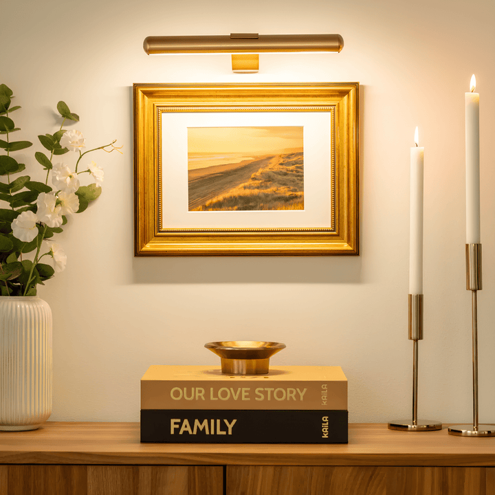 Stornfield | ArtGlow LED Wall Lamp – Wireless Lighting for Art and Decoration