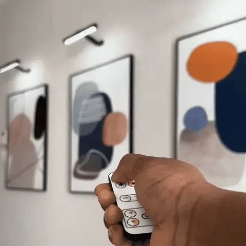 Stornfield | ArtGlow LED Wall Lamp – Wireless Lighting for Art and Decoration