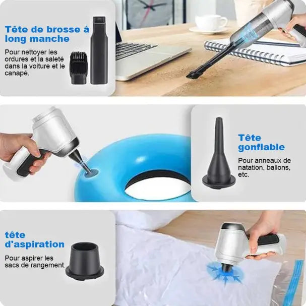 Stornfield | Cordless Handheld Car Vacuum Cleaner - High Suction Power