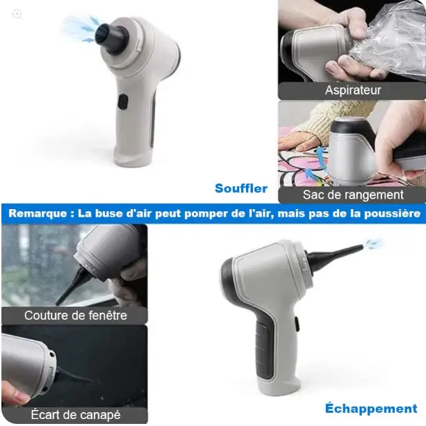 Stornfield | Cordless Handheld Car Vacuum Cleaner - High Suction Power