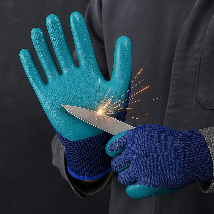 Tough Task Cut Resistant Industrial Work Gloves | Stornfield