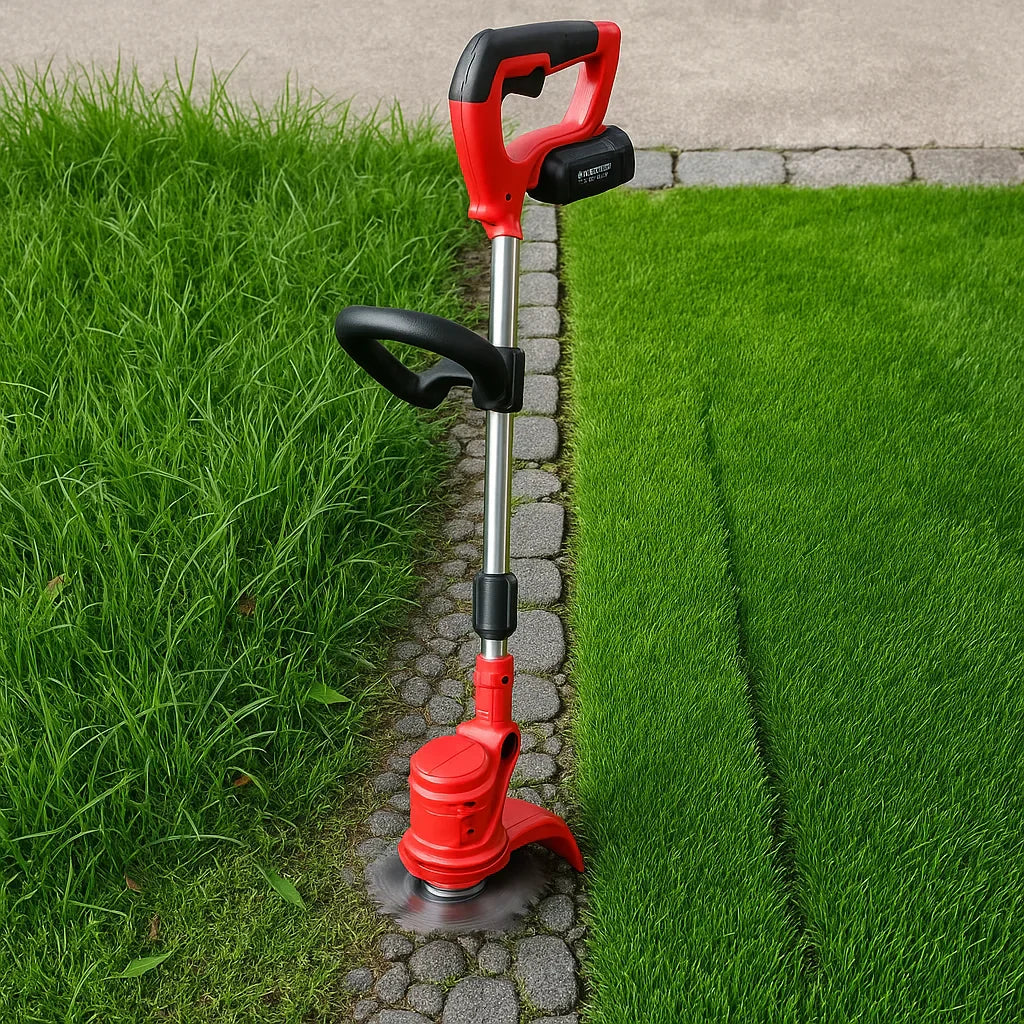 Stornfield | Cordless Grass Trimmer with Adjustable Cutting Width for Lawn Care & Garden Maintenance