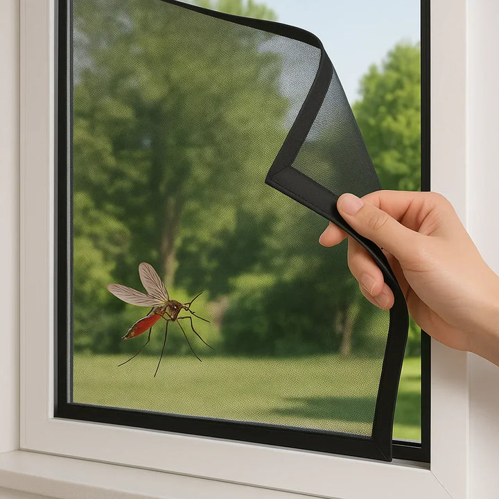 Stornfield | Magnetic Mosquito Net for Windows - No-See-Um Mesh Insect Screen for Home Protection & Bug Prevention