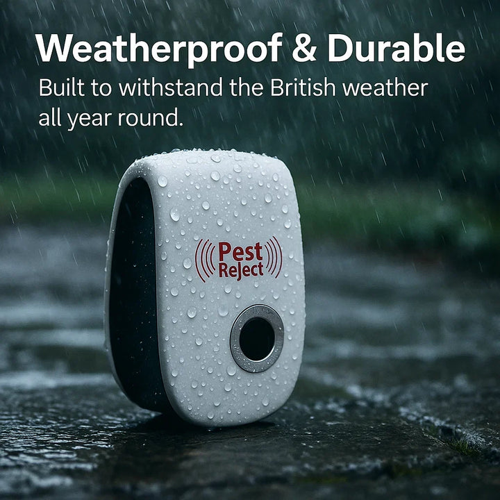 Stornfield | Ultrasonic Squirrel Repeller Device - Effective Pest Control to Deter Squirrels in 48 Hours for Gardens & Yards