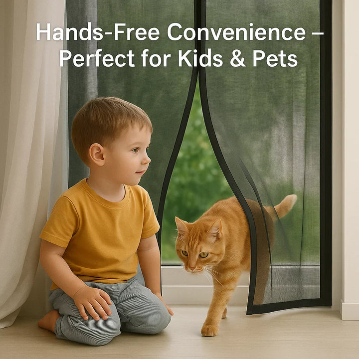 Stornfield | Magnetic Mosquito Net for Windows - No-See-Um Mesh Insect Screen for Home Protection & Bug Prevention