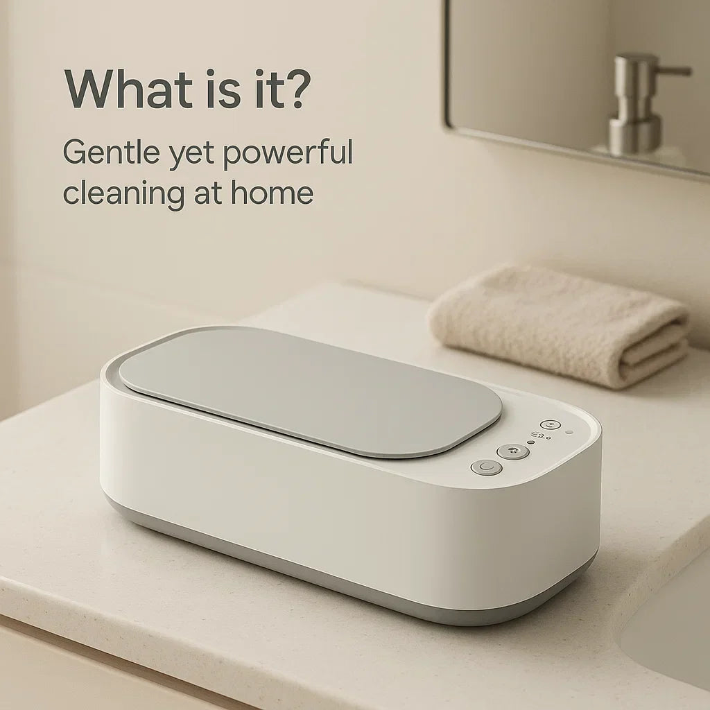 Stornfield | Ultrasonic Cleaning Device | Gentle, Efficient & Versatile for Jewelry, Glasses, Watches, and Dentures