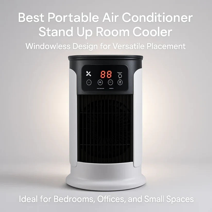 Portable Air Conditioner | Windowless, Energy Efficient & Ideal for Home Office and Dormitory Use | Stornfield