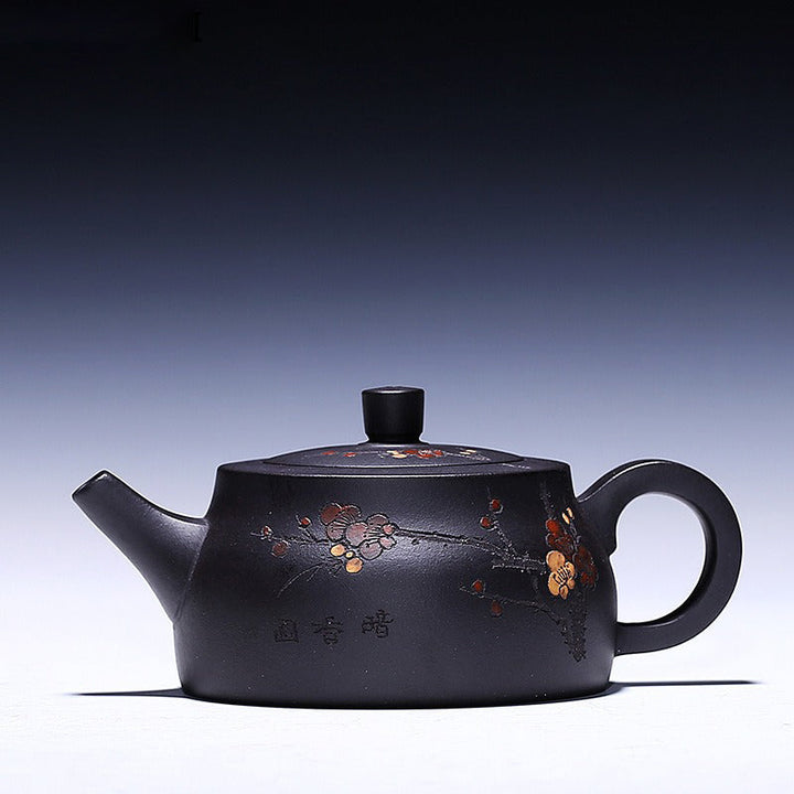 Authentic Teapot Purple Clay Raw Ore Black Mud Handmade Tea Set | Stornfield