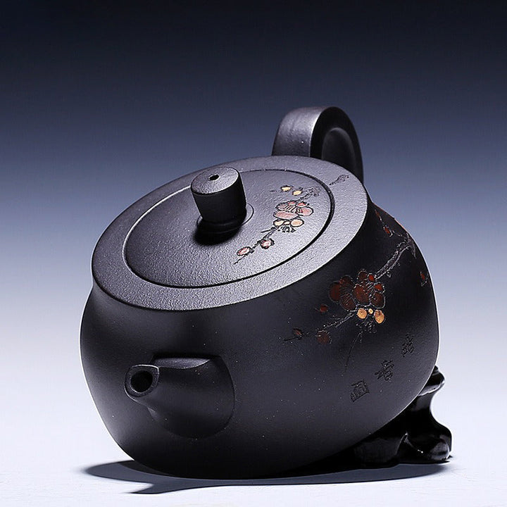 Authentic Teapot Purple Clay Raw Ore Black Mud Handmade Tea Set | Stornfield