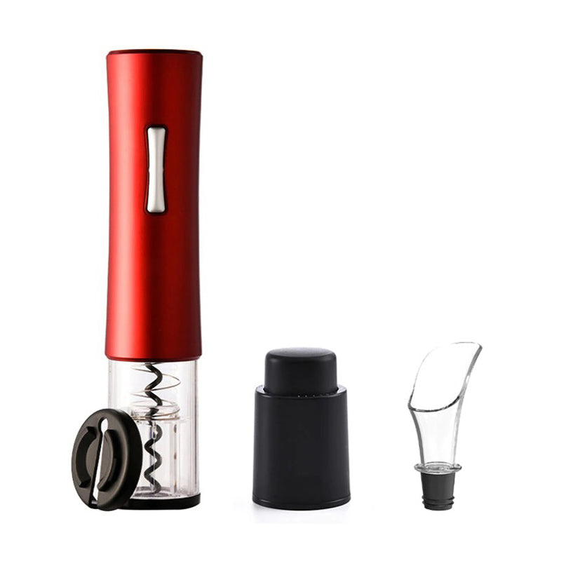 Automatic Bottle Opener for Wine Foil Cutter Electric Wine Jar Opener in Black or Red | Stornfield